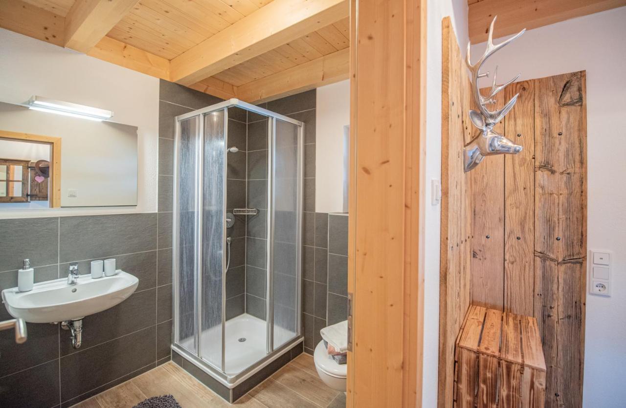 Hirsch Chalet #Sauna Lechbruck Exteriér fotografie